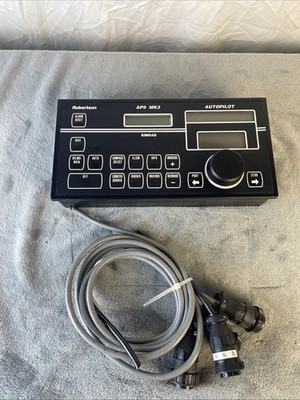 Simrad Robertson AP9-MK3 20169199 Boat Marine Autopilot Control Unit With Cables