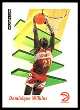 Dominique Wilkins 1991-92 SkyBox #10 Hawks NBA READ FREE SHIPPING AutographDen