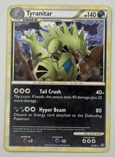 Pokemon TCG Tyranitar 26/95 HS Unleashed Rare Non-Holo MP