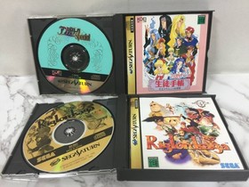 SEGA Sega Saturn Software 12-piece set Bundle Eva Super Robot etc. A6.3