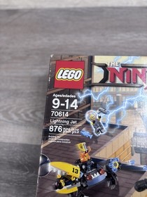 Lego The Ninjago Movie Lightning Jet #70614 New Missing Bag #1 With Manual *READ