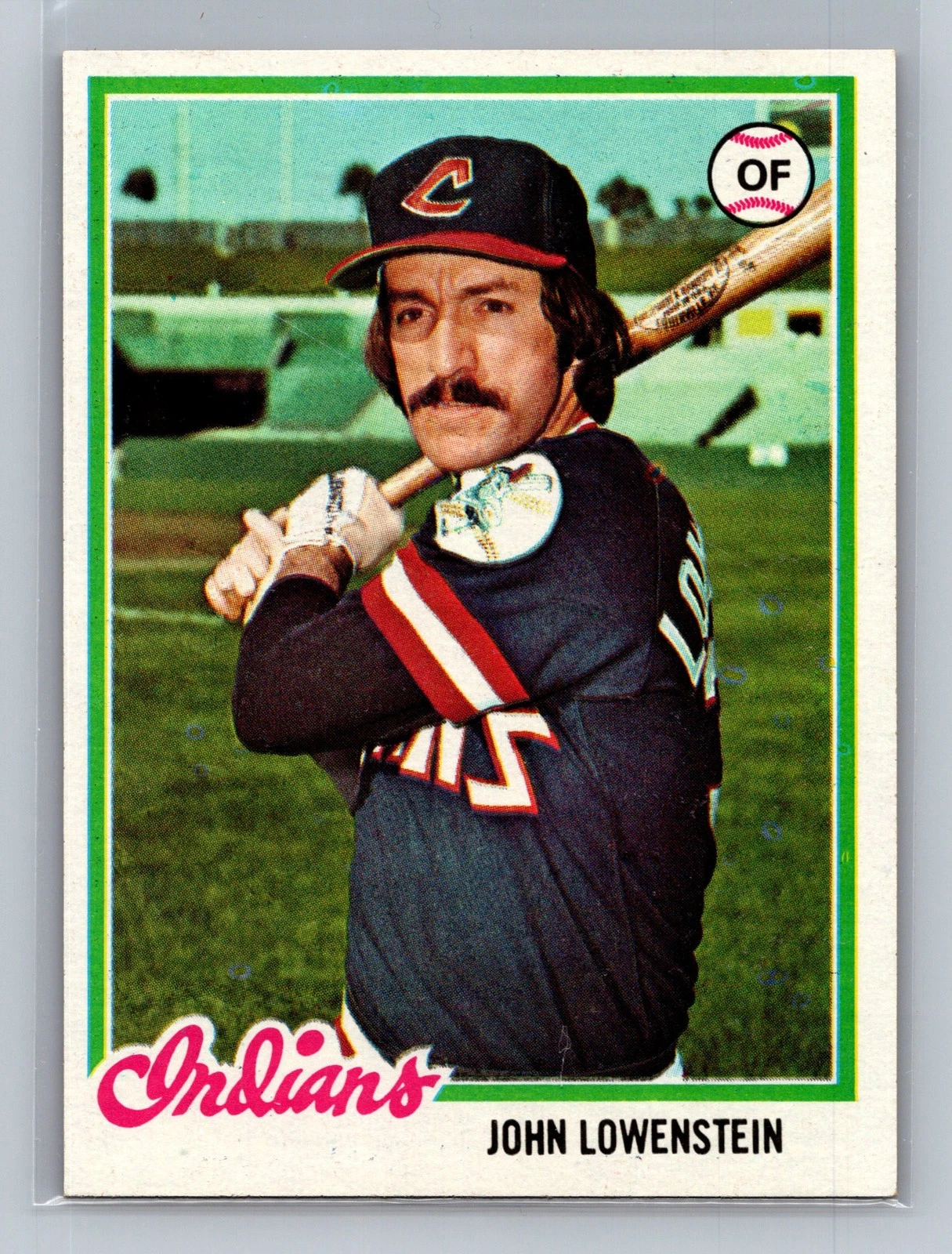 1978 Topps #87 John Lowenstein Cleveland Indians