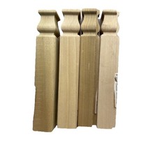 6-3/4-in x 1-1/8 in Colonial Outside Corner Baseboard Block Lot Of 4 {150}