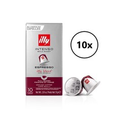 illy Kapseln Intenso Espresso 10x 10 Stück für Nespresso geeignet 100% Arabica