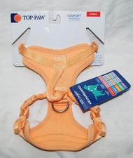 top paw comfort harness XS orange extra small new neoprene