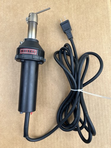 🇺🇸Leister Hot Jet S Heat Hot Air Welder 120V W/Pencil Tip Nozzle🇺🇸