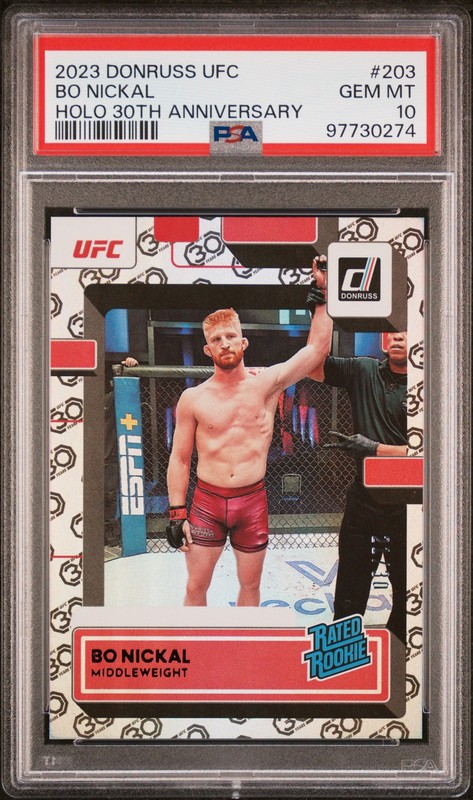 Bo Nickal 30th Anniversary Card