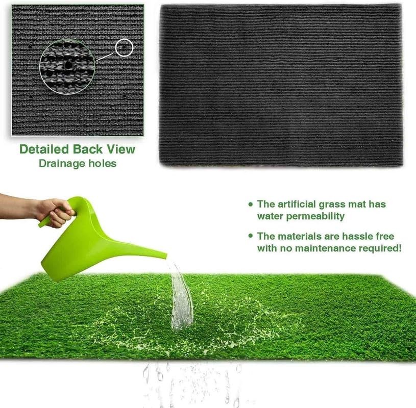 ALTRUISTIC Artificial Grass 4FT X 7FT 28 sq ft - Size 4 x 7 Feet ...