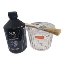 Anti Rost STOP KORROSION Behandlung Konverter Metall 500ml Gratis Pinsel Becher Set