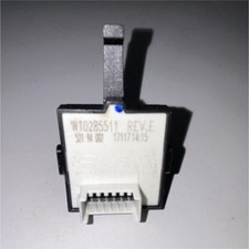 W10285511 Refrigerator Freezer Door Switch Black White Plastic