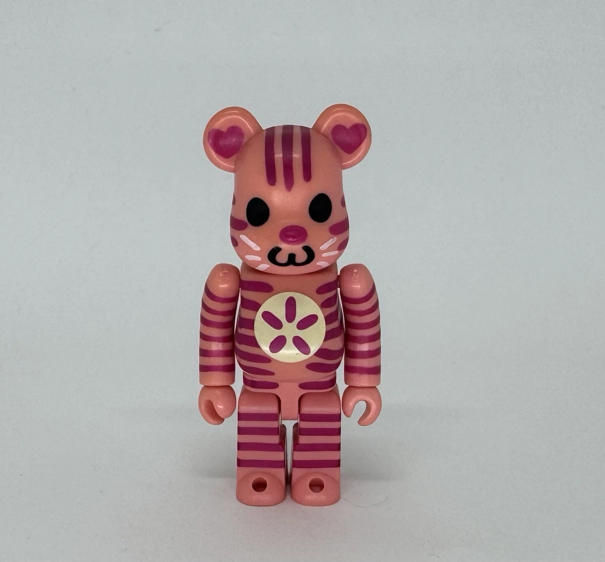 BEARBRICK 100 % SERIE 3 CUTE PINK BOMB MEDICOMTOY KAWS