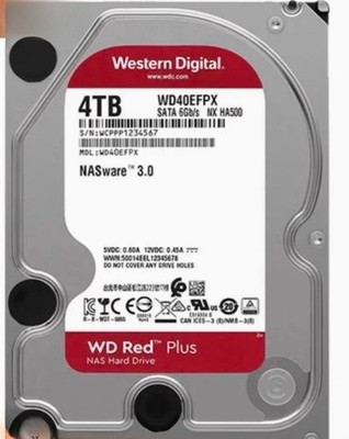 suitable for Western Digital Red Plus WD40EFPX/WD40EFZX 4TB 3.5'' SATA Hard Drive