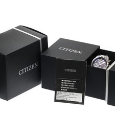 Reloj Citizen Attesa AT8181-63E/H800-T025862 42mm Ti esfera negra #C11531