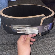 PR Personal Record Power Lifting 13MM Belt Size Small Black