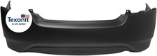 Primered, Rear Bumper Cover for 2015-2018 Nissan Versa Sedan 4 Door 15-18, NI110