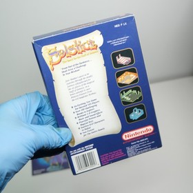 Solstice NES Nintendo PAL gioco in scatola con manuale ottime condizioni