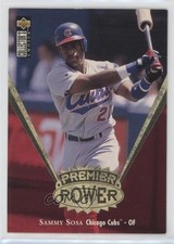 1997 Upper Deck Collector's Choice Premier Power Gold Sammy Sosa #PP13 00em