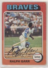 1975 Topps Ralph Garr #550 6g3