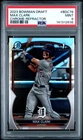 2636 Max Clark 2023 Bowman Chrome Draft #BDC-76 Refractor 1st RC PSA 9