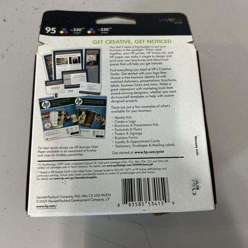 HP 95 (C8766WN) Replacement Tri-Color Ink Cartridge- 2 pack - Picture 2 of 2