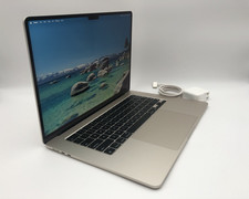 Apple MacBook Air 2023 15" Laptop 256GB SSD M2 8GB RAM A2941 Starlight 31 cycles