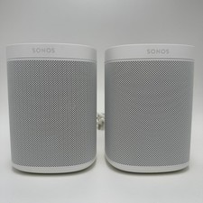 Pair of White Sonos One, 2nd Gen - Second Generation Sonos 1 - Perfect Condition