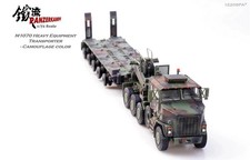 1/72 US M1070 Heavy Tank Transporter Model NATO Tri-Colour Finished Model