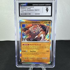 Bloodmoon Ursaluna 054/131 Sv: Prismatic Evolutions Holo CGC 9 Mint