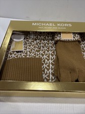 michael kors hat set products for sale