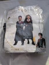 Harry Potter Gryffindor Dress-Up Costume With Scarf, Robe, And Iron-on Patch