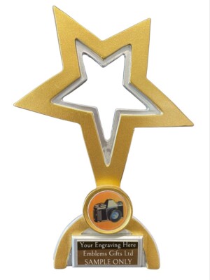 Icon Photography Camera Handmade Metal Trophy | Trophy Monster ⭐ A