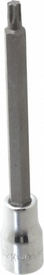 SK 3/8'' Drive, T30 Torx Bit Socket 4'' OAL, Long Torx Bit Socket