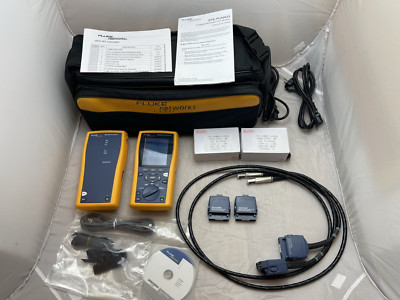 Fluke DTX-1800 Netzwerktester Cat 7 900MHZ Cable Analyzer calibration 2025 BEST