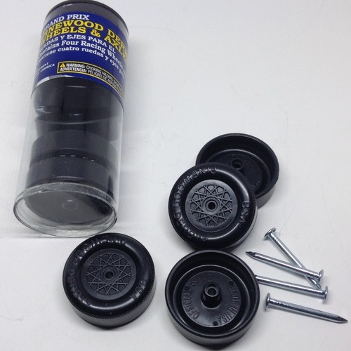 Black Stock Pinewood Derby Stock Wheels ALL LEGAL BSA eBay