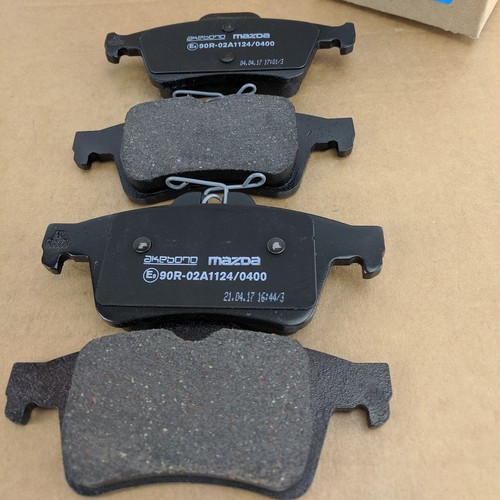 GENUINE Mazda Rear Brake Pads Set Kit C2Y32648ZA9A eBay