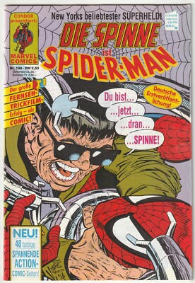   DIE SPINNE #198, Condor Verlag/Marvel Comics 1991 COMICHEFT TOP Z1