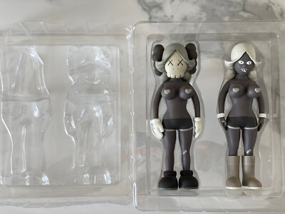 The Twins Grey Edition Kaws Medicom Toy Mint Condition | eBay
