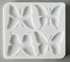 BUTTERFLY Coaster Suncatcher Silicone Mold AU