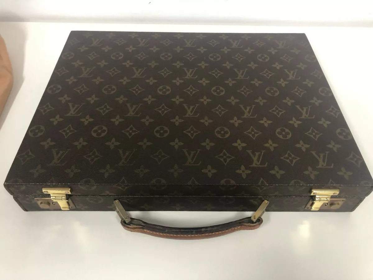 LV Louis Vuitton Briefcase 1970 vintage