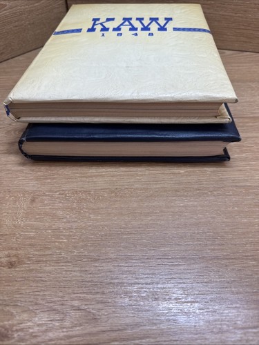 Vintage 1947 1948 KAW Washburn University Topeka Kansas Yearbook Lot Of 2 - Picture 16 of 20
