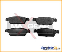 Bremsbelagsatz, Scheibenbremse Maxgear 19-0480 FüR Daewoo