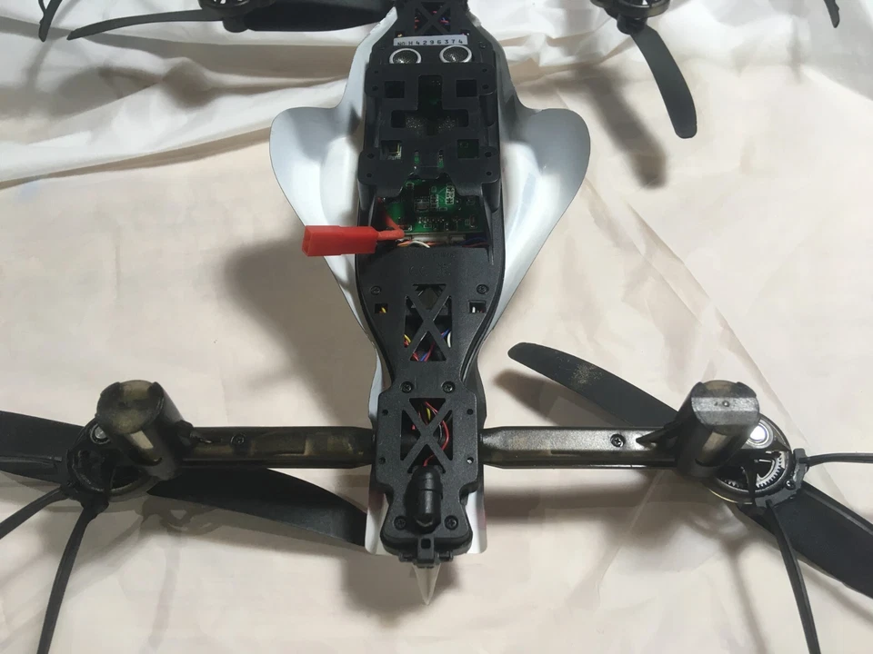 KYOSHO 20571W DRONE RACER QUAD COPTER BLACK WHITE READYSET G-ZERO ELECTRIC FUN - Image 4 of 4