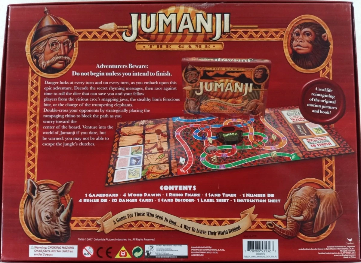Jumanji Board Game Ebay