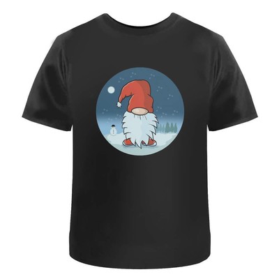 'Christmas Gonk Motif' Men's / Women's Cotton T-Shirts (TA032241)