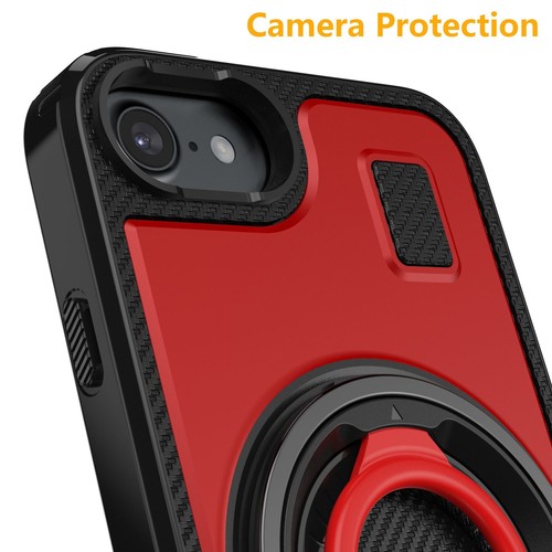 Funda rígida con soporte a prueba de golpes/protector de pantalla para Apple iPhone 7 - Imagen 8 de 32