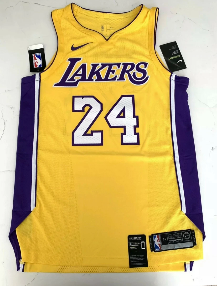 Nike Los Angeles Lakers #24 Kobe Bryant Icon Edition Men Jersey NWT! also  Patch