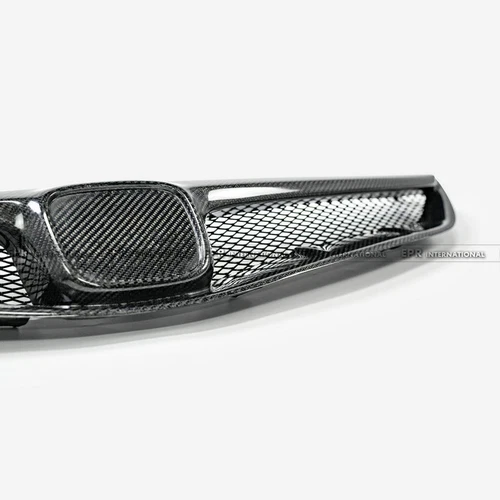 Real Carbon Fiber Front bumper grille For 2006-2008 FD2 Mugen2 Style - Foto 11 di 15
