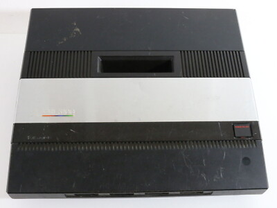 Vintage Atari 5200 Black & Silver Video Game Console W/ 3