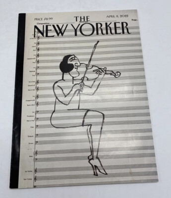 The New Yorker magazine April 11 2022 Andrew Solomon Steinberg Violin Player