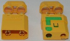 1 XT90-S Anti-Spark 4pc Set Lipo Battery Connectors - 4.5MM Bullets / 90 Amps